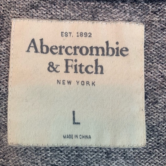 Abercrombie men’s L cardigan gently worn - Picture 8 of 8